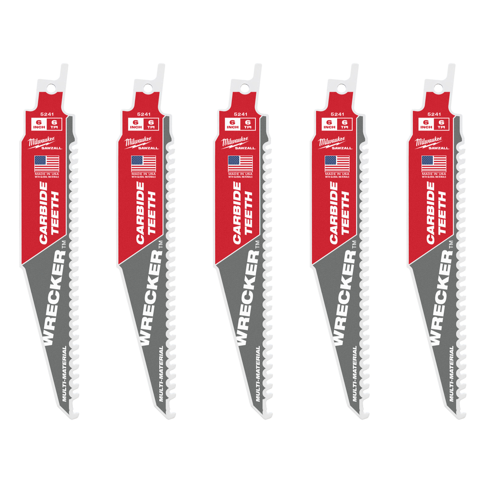 LAMES DE SCIES SABRES WRECKER TCT - MILWAUKEE - 48475541