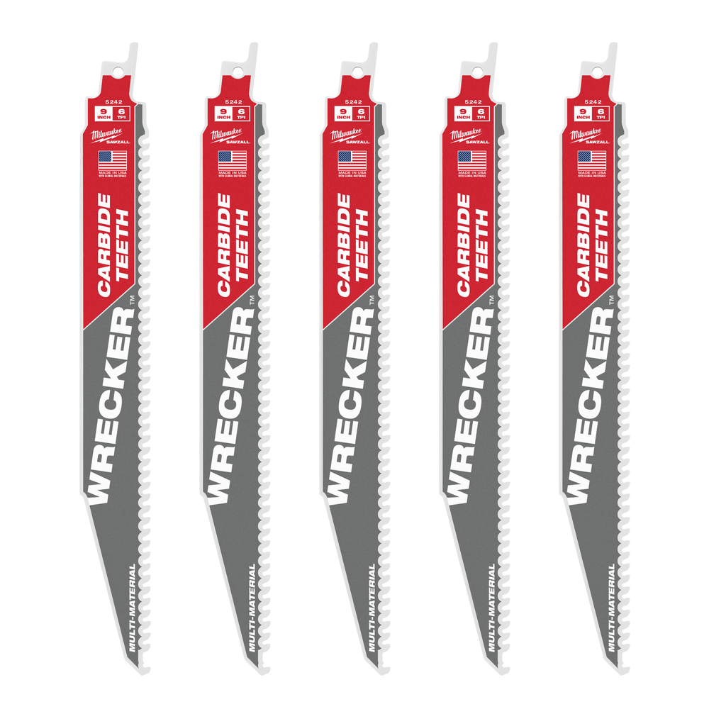 LAMES DE SCIES SABRES WRECKER TCT - MILWAUKEE - 48475542