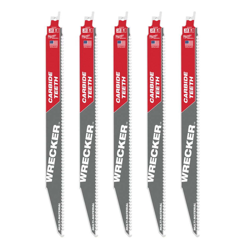 LAMES DE SCIES SABRES WRECKER TCT - MILWAUKEE - 48475543