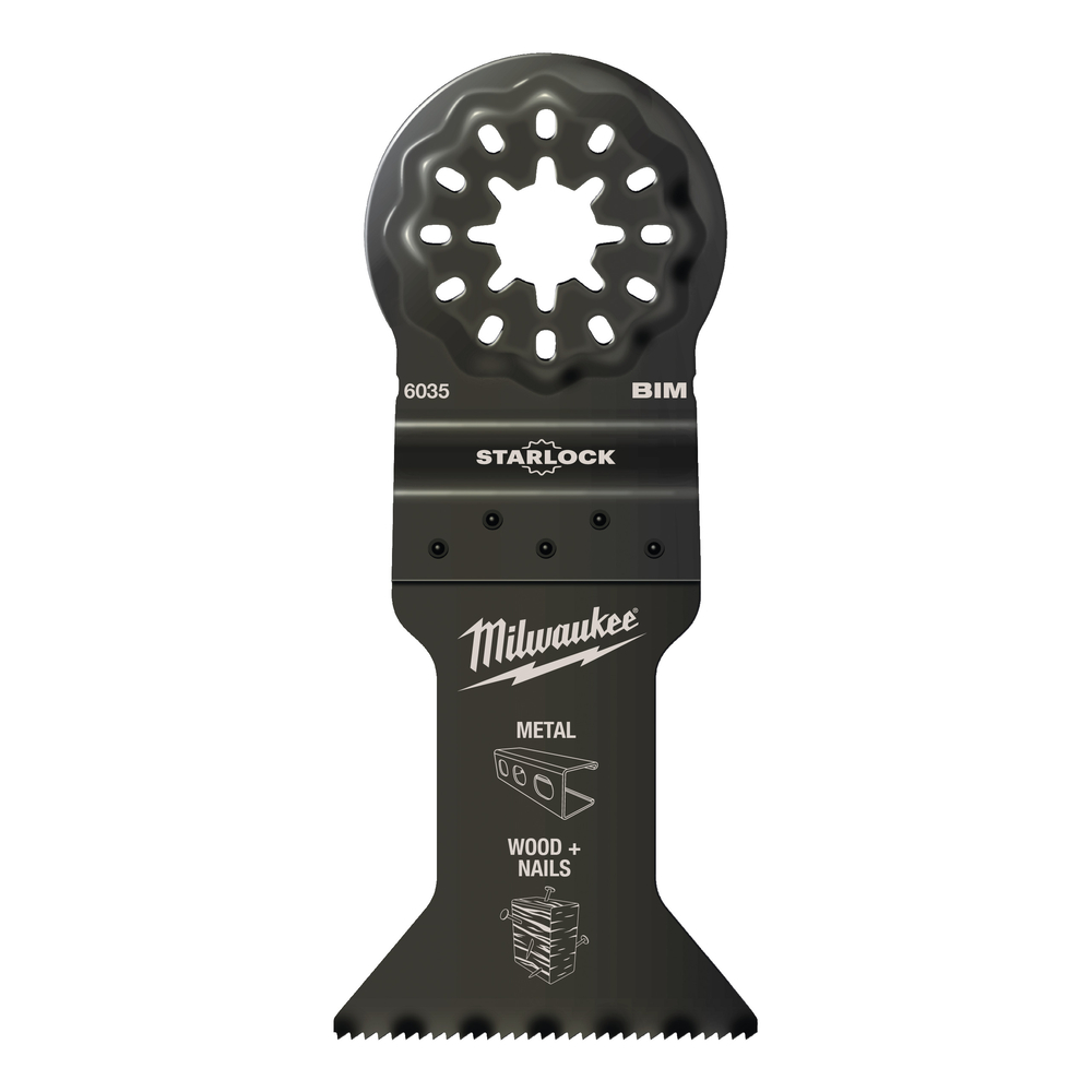 Lame multi tool multimat bim43x47mm  MILWAUKEE ACCESSOIRES - 48906035