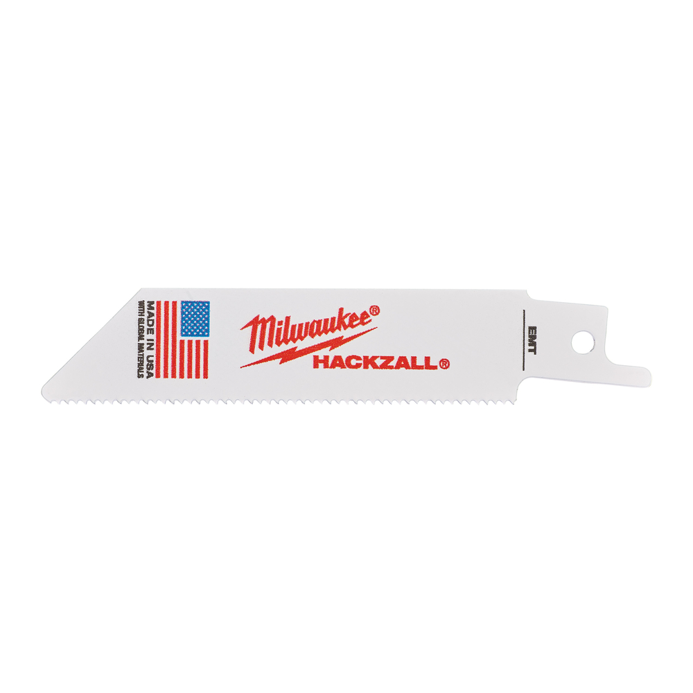 LAME SCIE SABRE METAL 100MM Lot de 5 MILWAUKEE ACCESSOIRES - 49005418