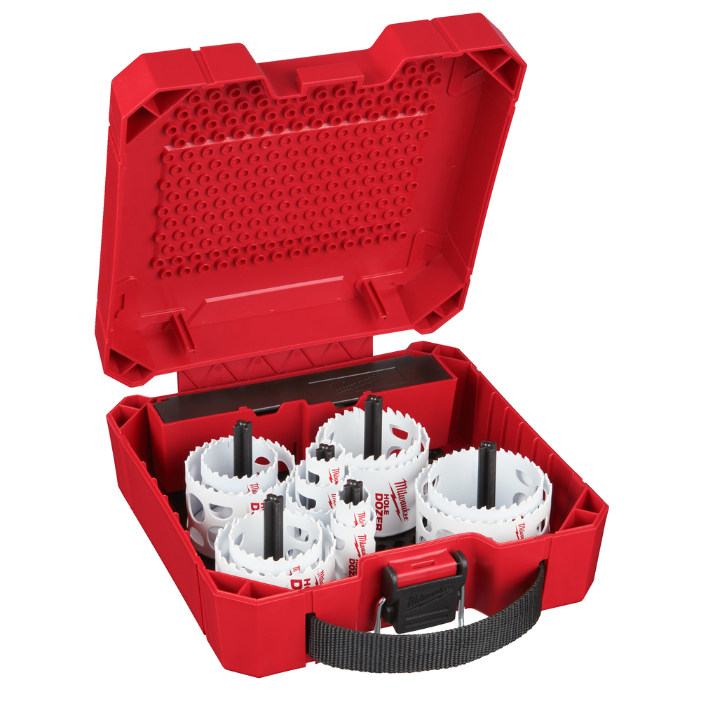 COFFRET SCIES CLOCHES 4/6 SET-17PCS MILWAUKEE ACCESSOIRES - 49224102