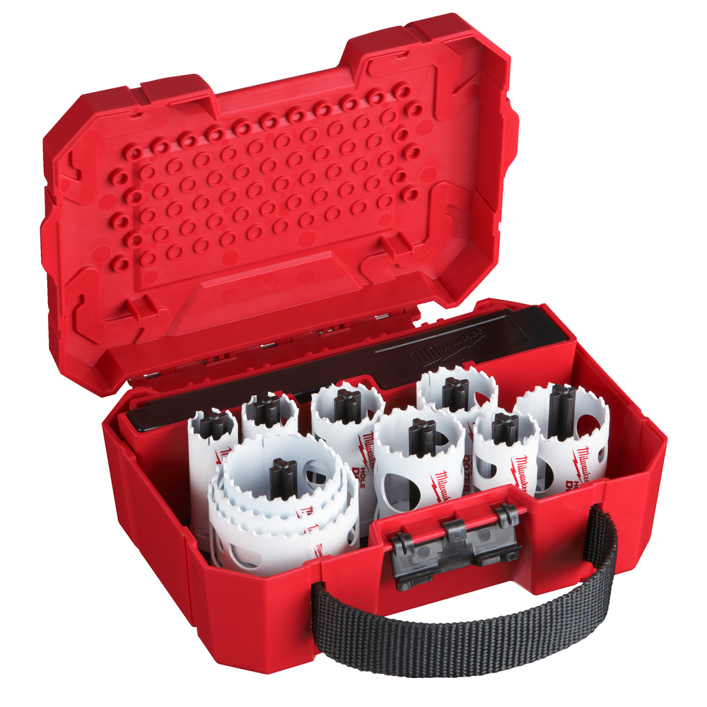 COFFRET SCIES CLOCHES 4/6 SET-14PCS MILWAUKEE ACCESSOIRES - 49224152