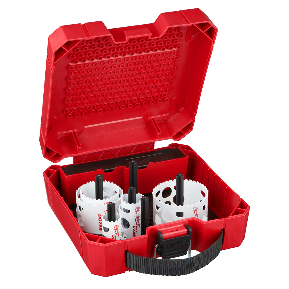 COFFRET SCIES CLOCHES Ø 25 à 76 MM HOLE DOZER 10 PIECES MILWAUKEE ACCESSOIRES - 49224201