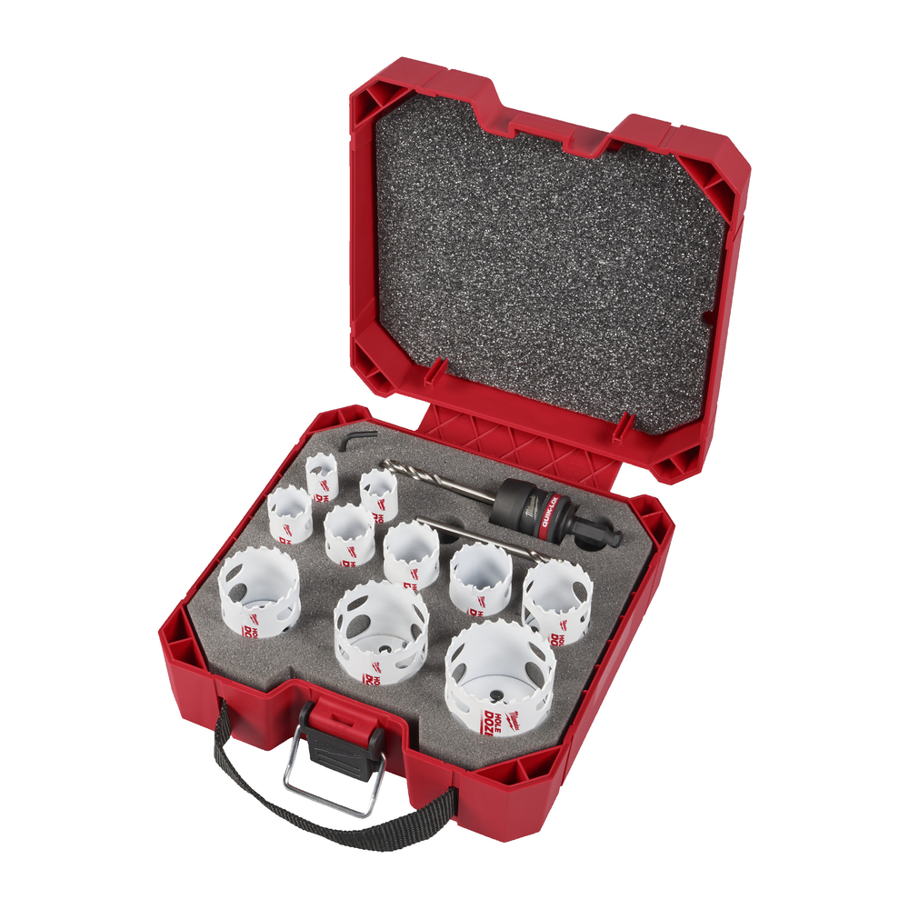 Set 13 scies cloches hole dozer bimétal Quik-lok MILWAUKEE - 49224772