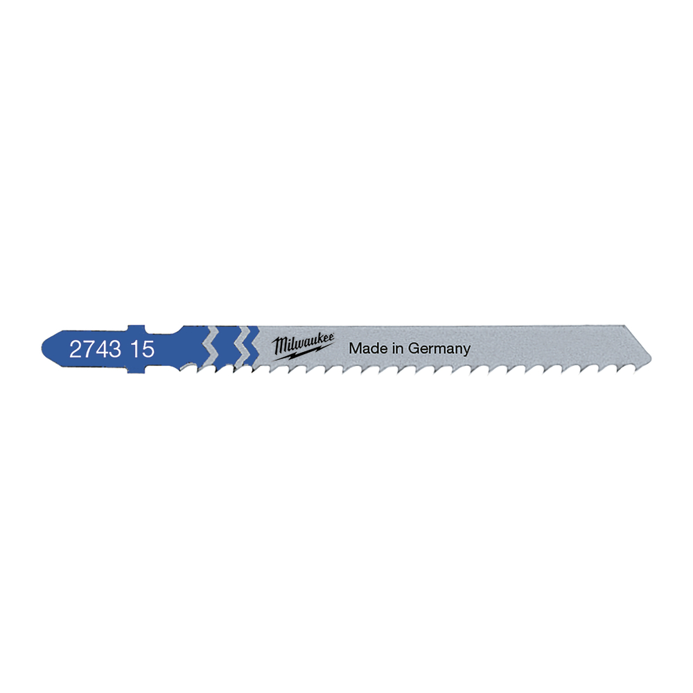 LAME SCIE SAUTEUSE 75MM Lot de 5 MILWAUKEE ACCESSOIRES - 4932274315