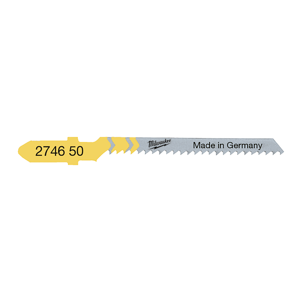 LAME SCIE SAUTEUSE 50MM Lot de 5 MILWAUKEE ACCESSOIRES - 4932274650