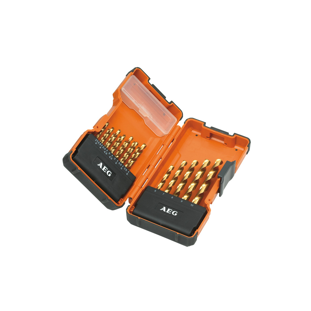 COFFRET 19 FORETS HSS-G TITANE (x1) AEG ACCESSOIRES - 4932352245