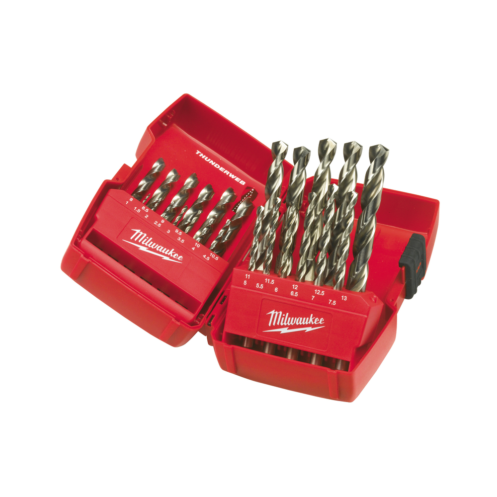 Set 25 forets métaux HSS-g tunderweb MILWAUKEE - 4932352376