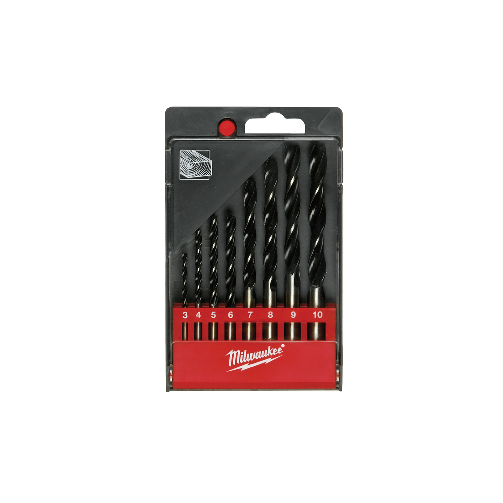 SET 8 MECHE 3 POINTES  MILWAUKEE ACCESSOIRES - 4932352466