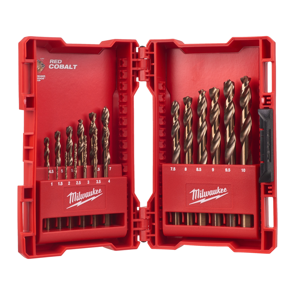 Set 19 forets métaux HSS cobalt MILWAUKEE - 4932352470