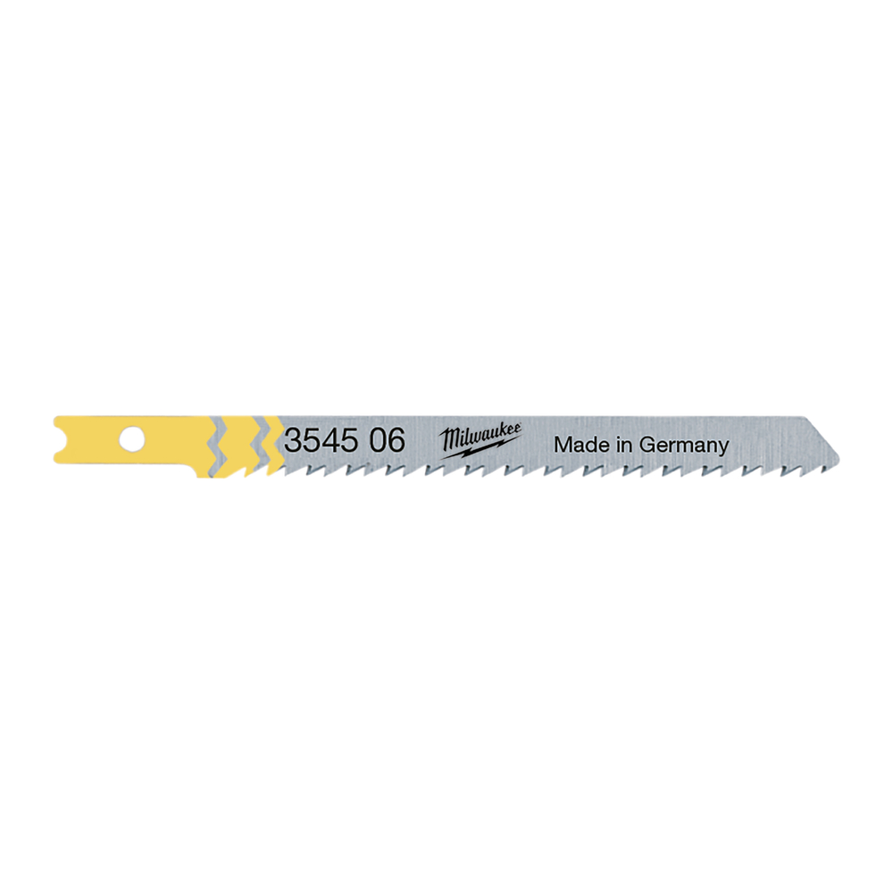 LAME SCIE SAUTEUSE 75MM Lot de 5 MILWAUKEE ACCESSOIRES - 4932354506