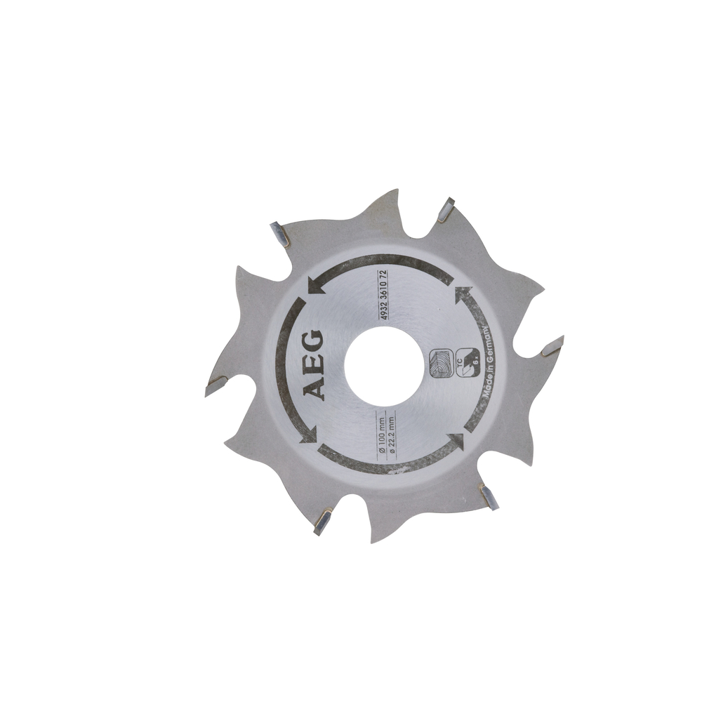 FRAISE A LAMELLES 6 DENTS  MILWAUKEE ACCESSOIRES - 4932361072