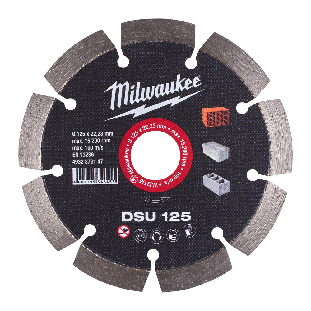 DISQUE DIAMANT DSU 125MM (x1) MILWAUKEE ACCESSOIRES - 4932373147