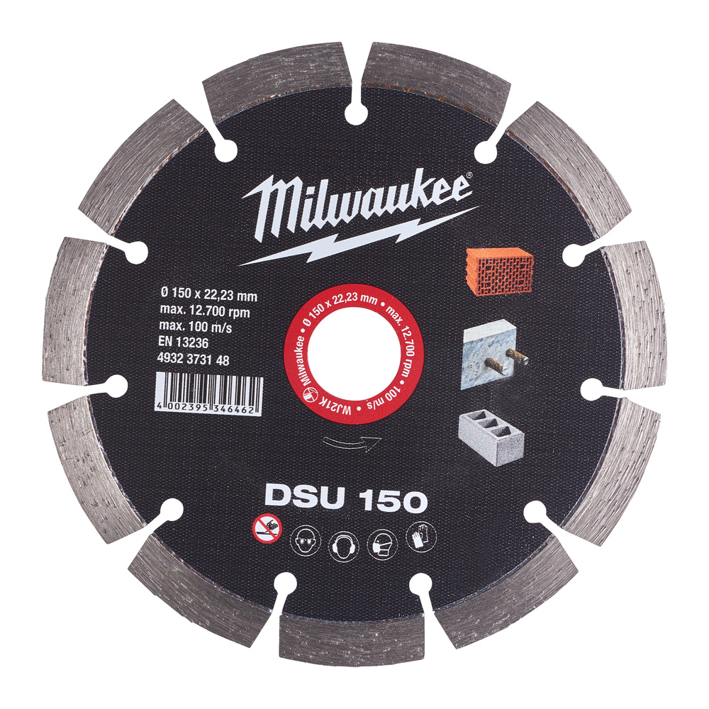 DISQUE DIAMANT DSU 150MM (x1) MILWAUKEE ACCESSOIRES - 4932373148