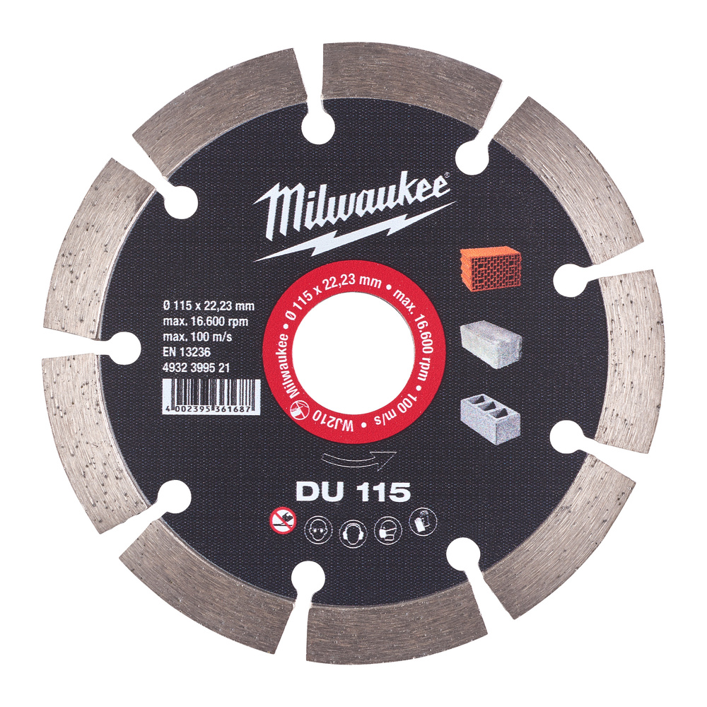 DISQUE DIAMANT DU 115MM (x1) MILWAUKEE ACCESSOIRES - 4932399521