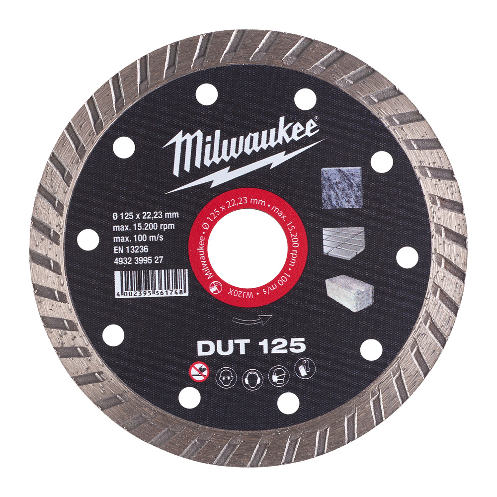 DISQUE DIAMANT DUT 125MM (x1) MILWAUKEE ACCESSOIRES - 4932399527