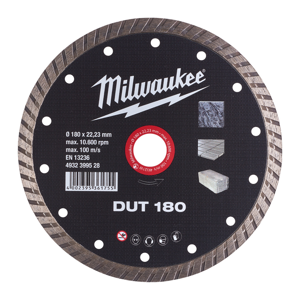 DISQUE DIAMANT DUT 180MM (x1) MILWAUKEE ACCESSOIRES - 4932399528