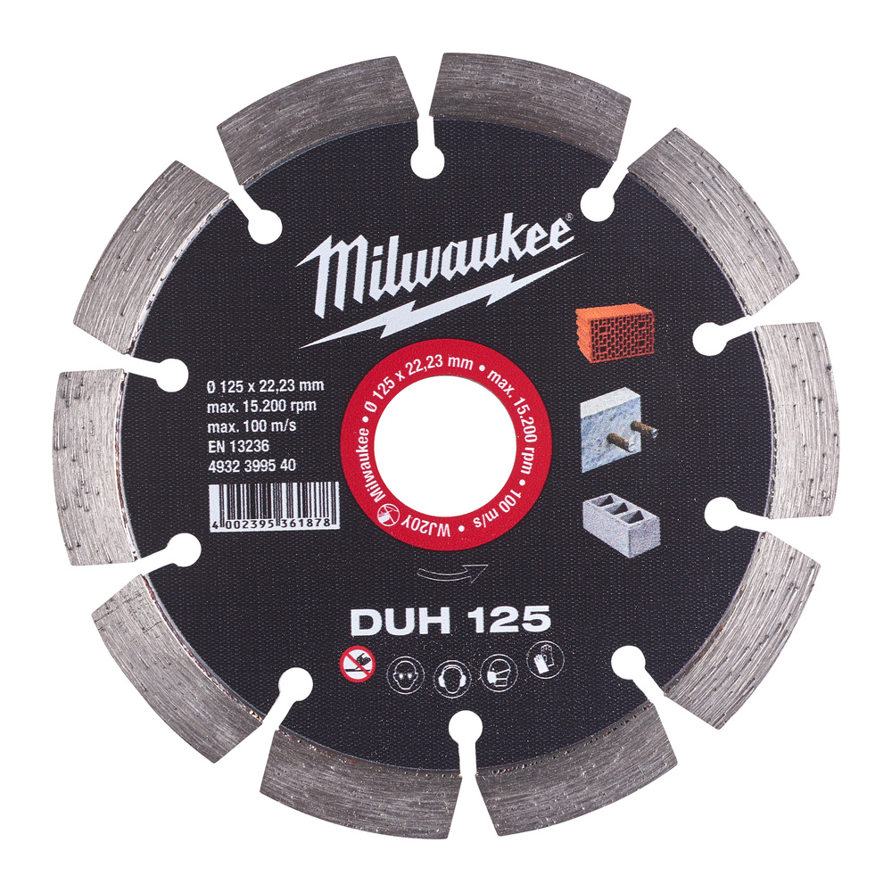 DISQUE DIAMANT DUH 125MM (x1) MILWAUKEE ACCESSOIRES - 4932399540