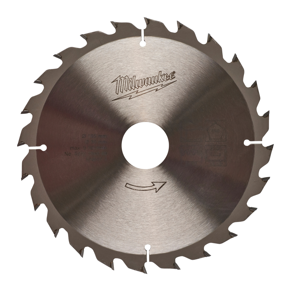 LAME SCIE CIRCULAIRE165MM/24 DTS  MILWAUKEE ACCESSOIRES - 4932399909