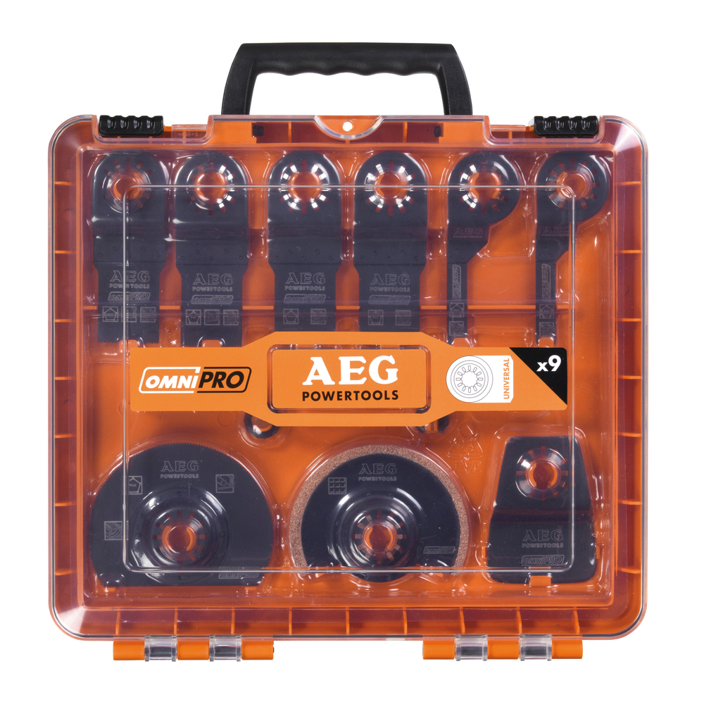 Set 11 accessoires (lames + abrasifs) AEG ACCESSOIRES - 4932430314