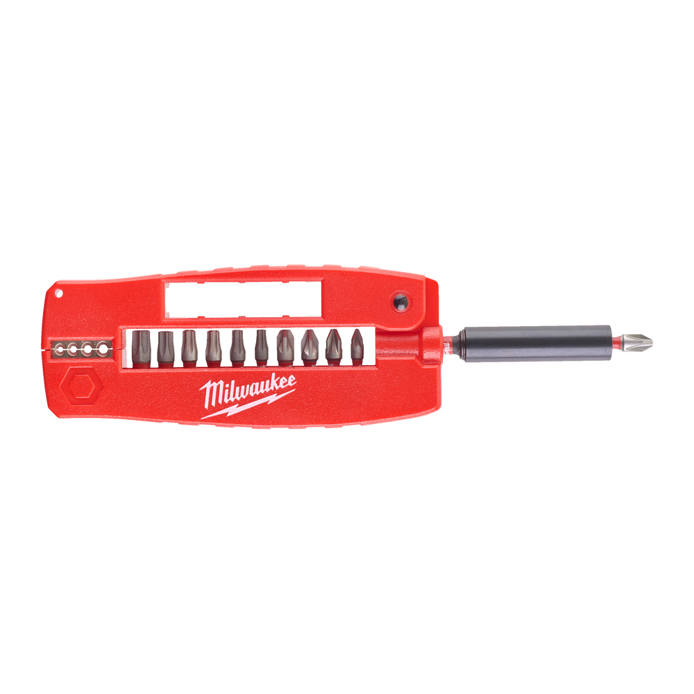 KIT TOURNEVIS SHOCKWAVE 12 PIÈCES MILWAUKEE ACCESSOIRES 4932430910