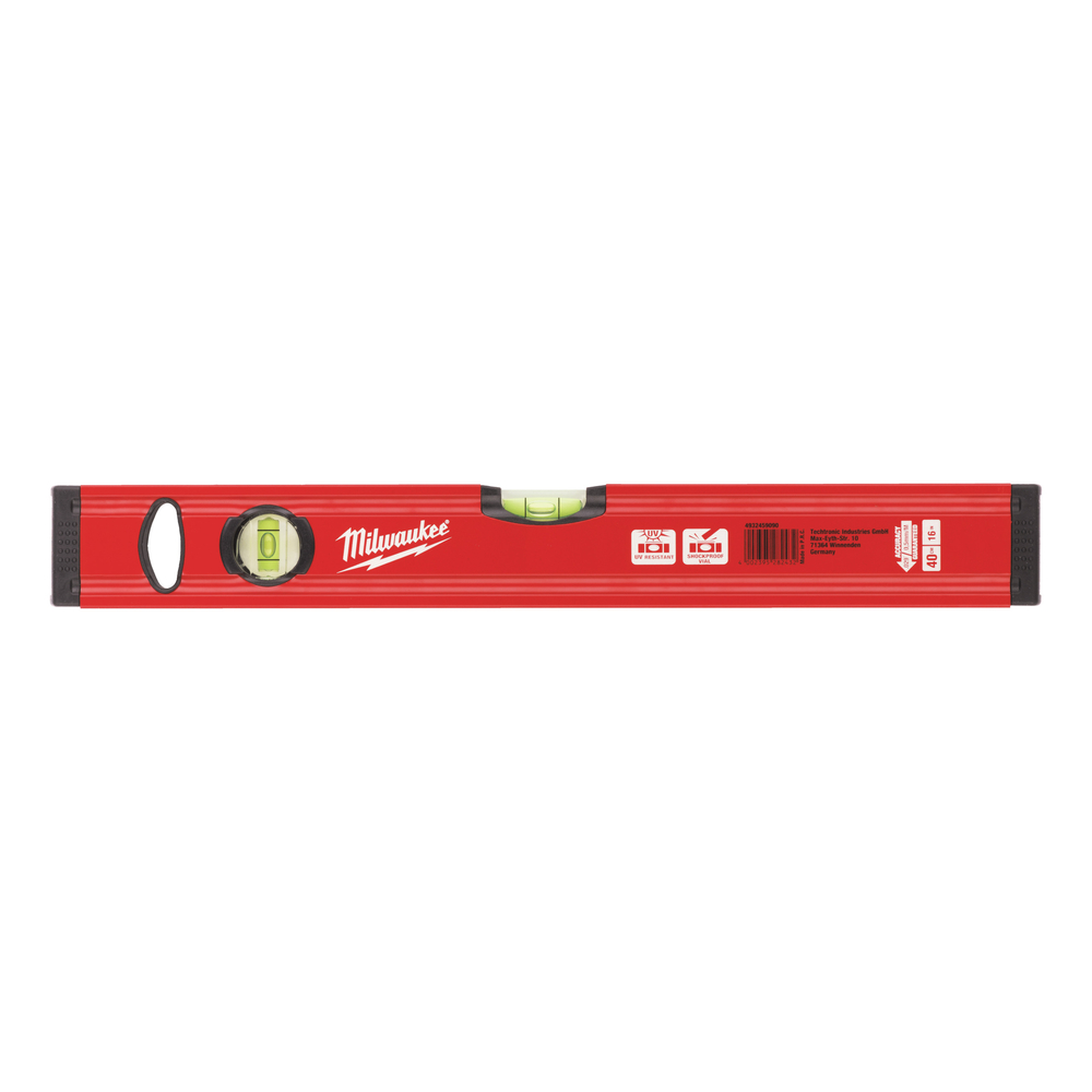 Niveau tubulaire SLIM 40 cm MILWAUKEE ACCESSOIRES - 4932459090