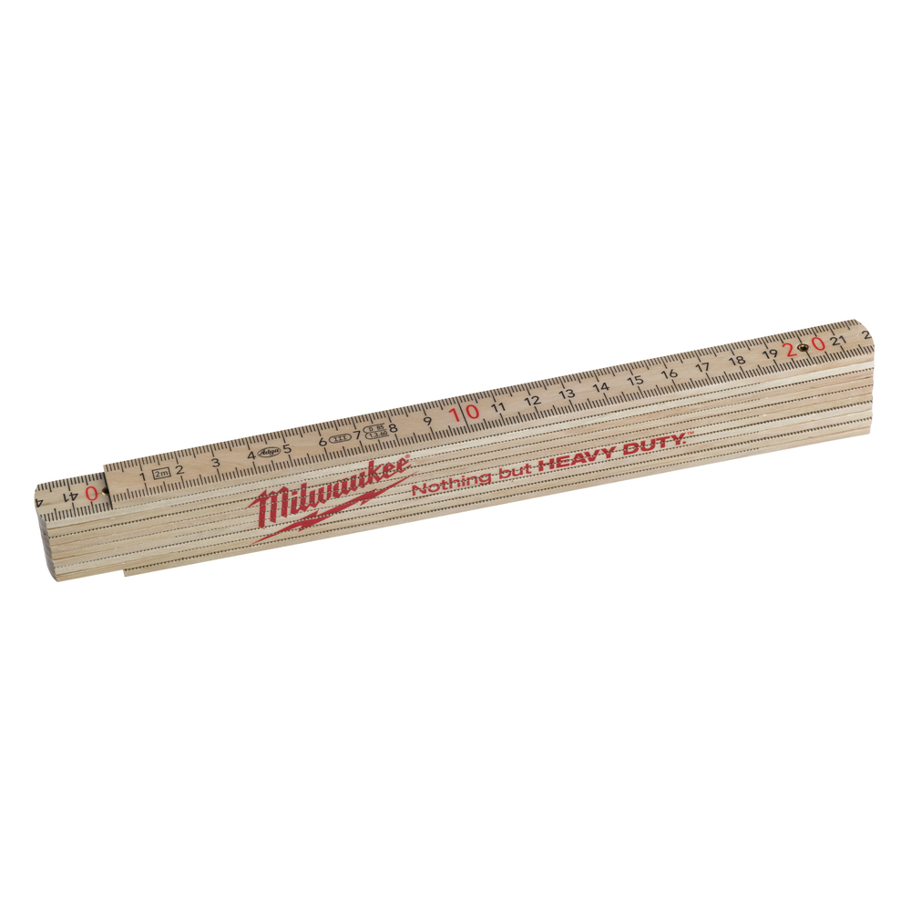 Mesure pliante fine Bois 2M MILWAUKEE ACCESSOIRES - 4932459303
