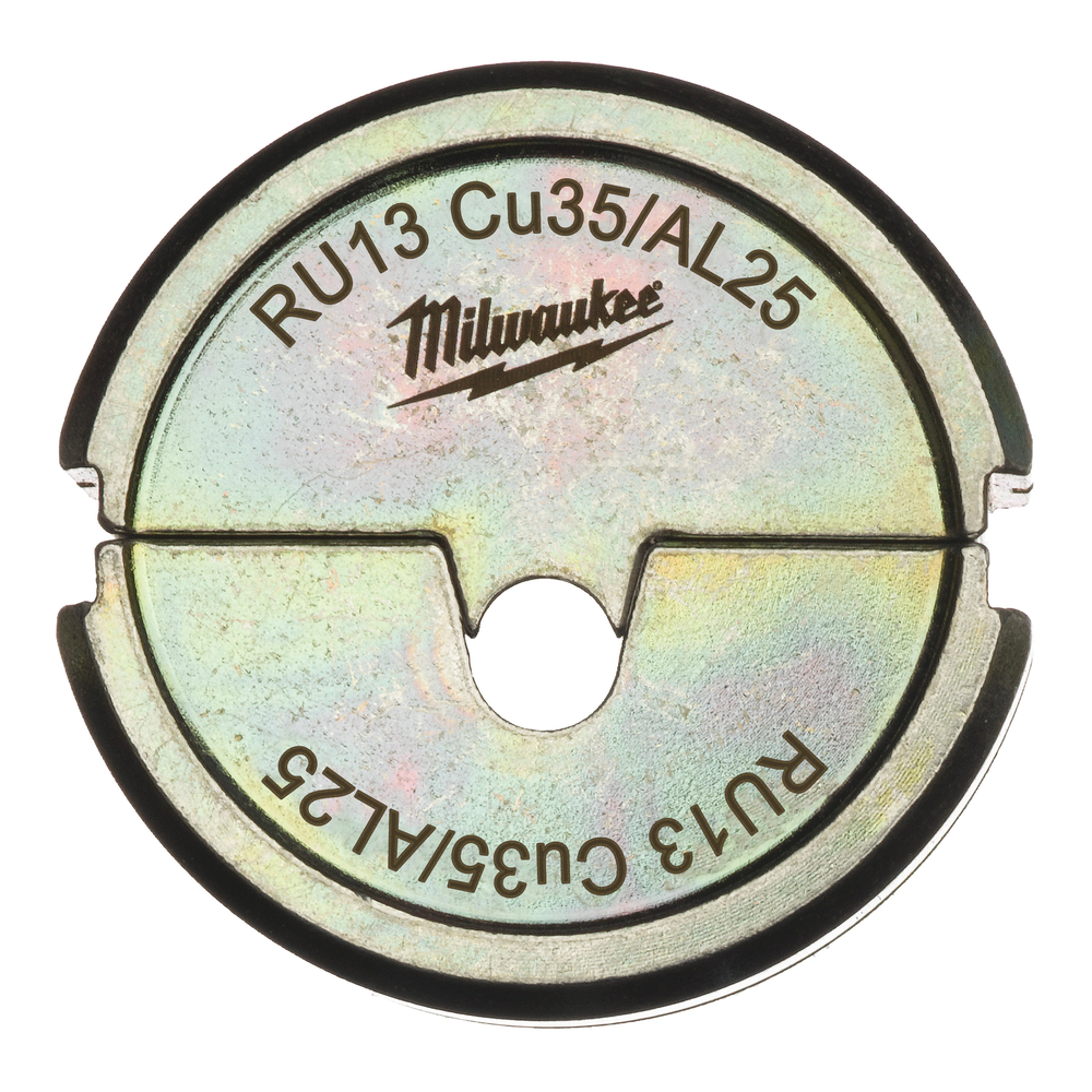 Matrice de sertissage RU13 Cu35/AL25-1pc MILWAUKEE ACCESSOIRES - 4932459484