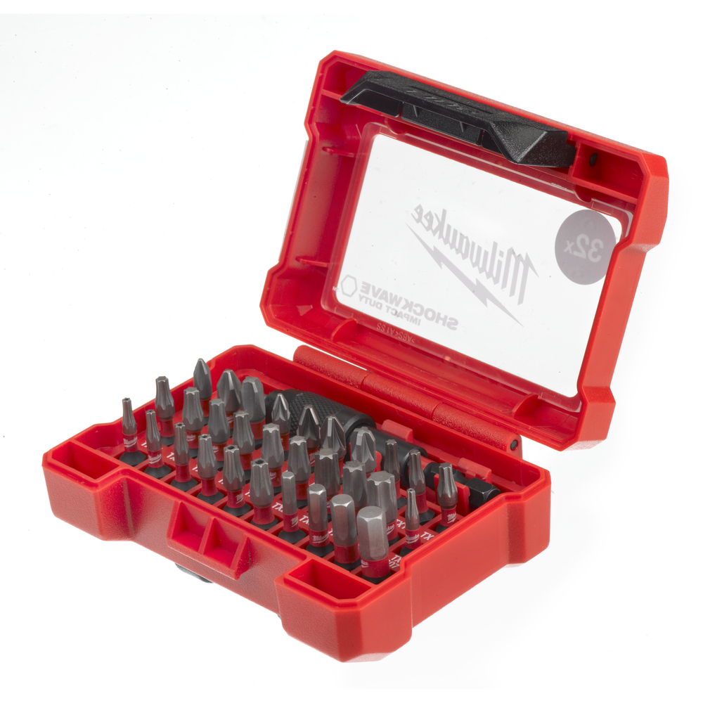 COFFRETS MILWAUKEE 32 PIÈCES SHOCKWAVE IMPACT DUTY -4932464240