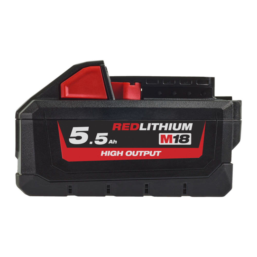 BATTERIE MILWAUKEE M18 HB5.5 HIGH OUTPUT 5.5AH - 4932464712