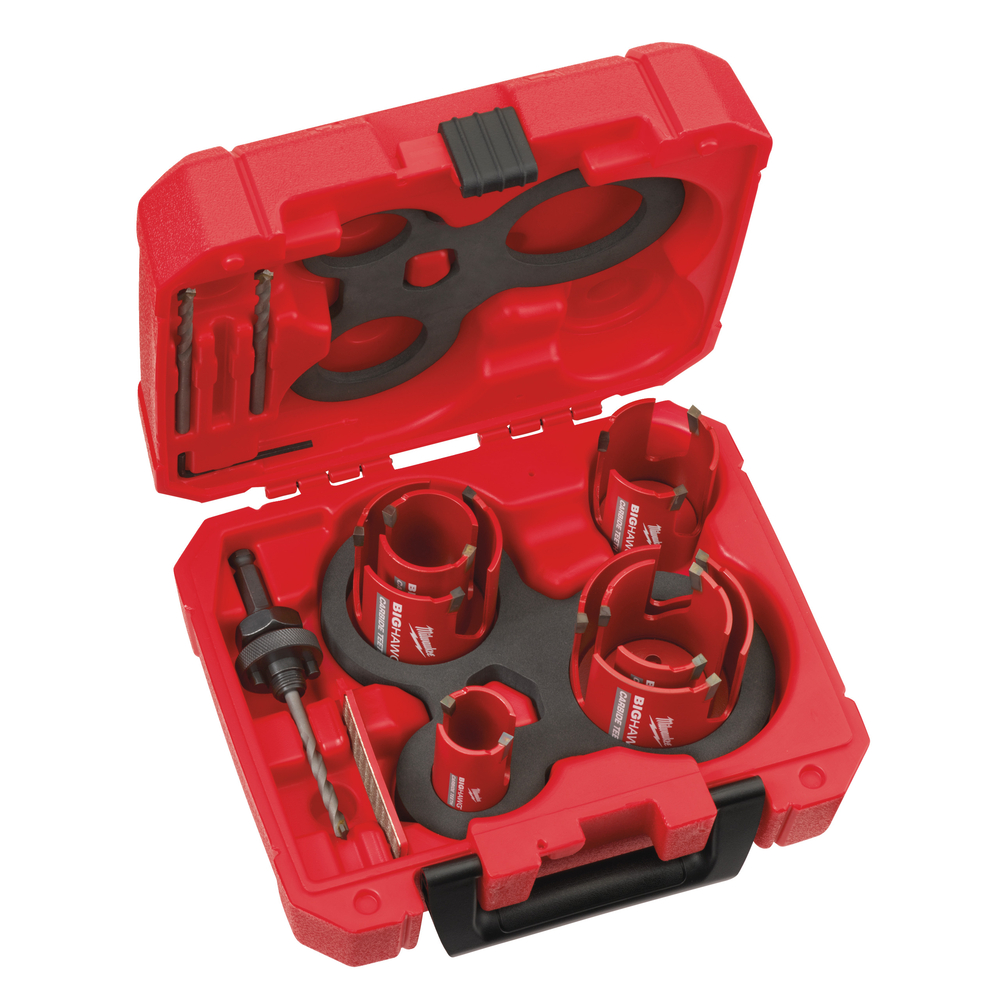 Coffret de scies cloches BIGHAWG TCT 10 pcs MILWAUKEE ACCESSOIRES - 4932464939