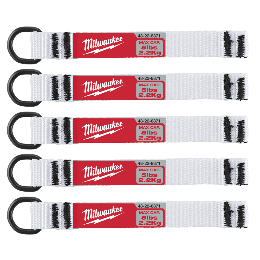 Anneau d'attachement 2,25 Kg - 5 pcs MILWAUKEE ACCESSOIRES - 4932471431