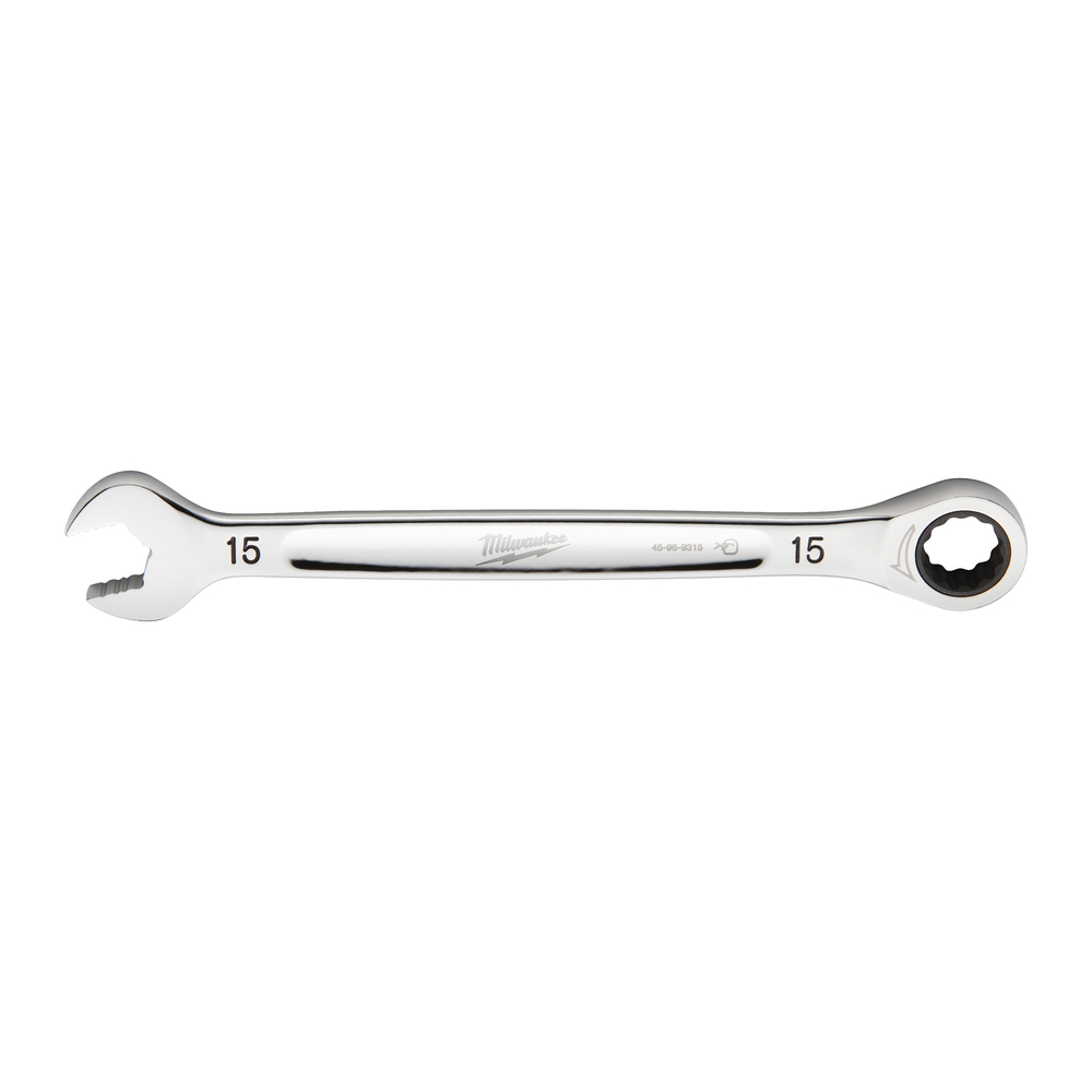 Clé mixte a cliquet maxbite 15 mm MILWAUKEE - 4932471508