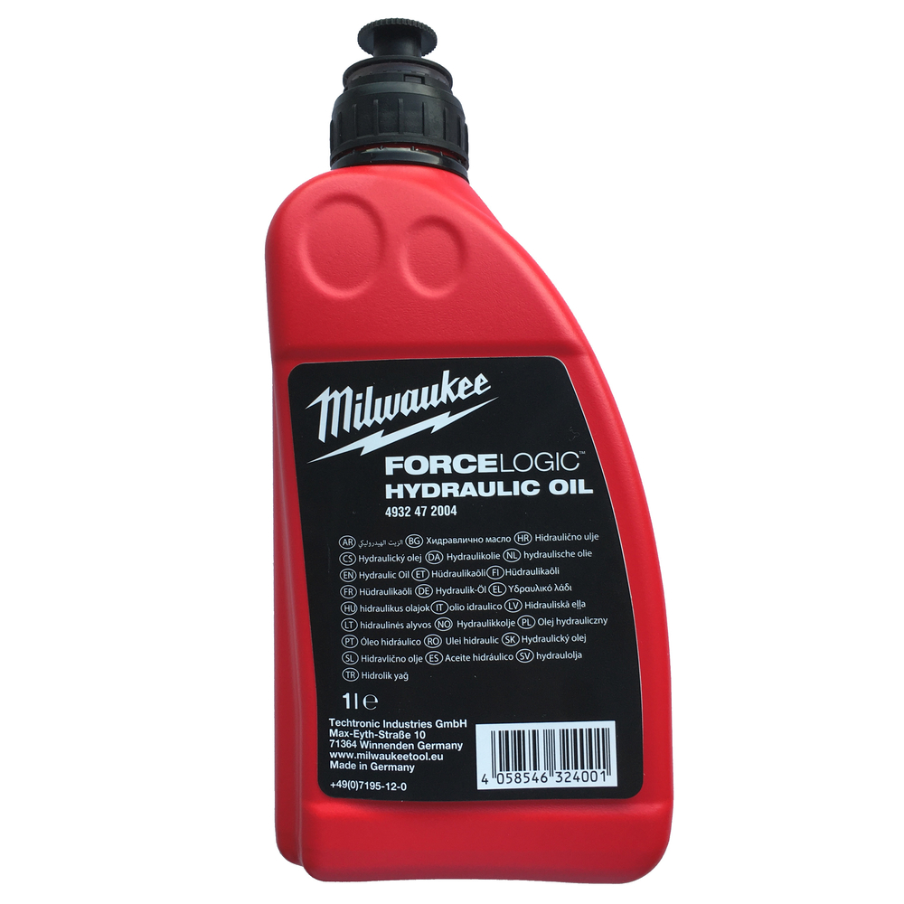 Huile hydraulique pour m18 hup700 MILWAUKEE - 4932472004