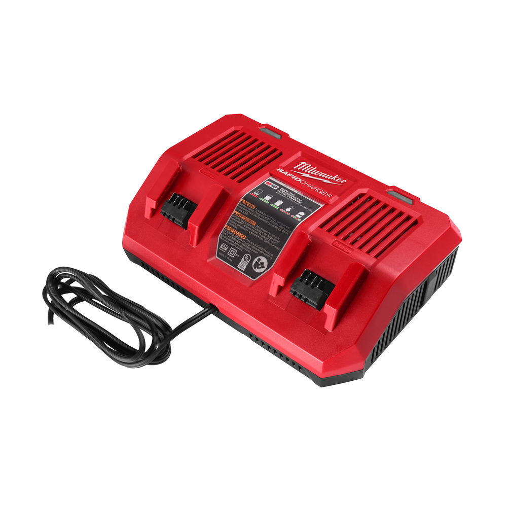 Chargeur rapide double 18v m18 dfc. livré en carton MILWAUKEE - 4932472073
