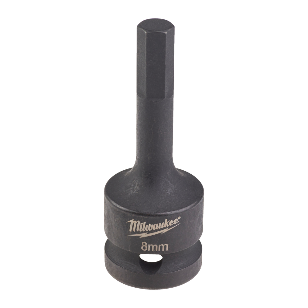 Douilles shockwave 1/2' hex 8 MILWAUKEE ACCESSOIRES - 4932478065