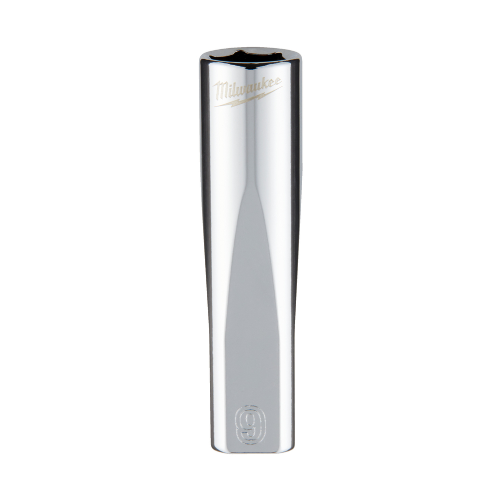 Douille a cliquet 1/4 longue 9 mm MILWAUKEE ACCESSOIRES - 4932478329