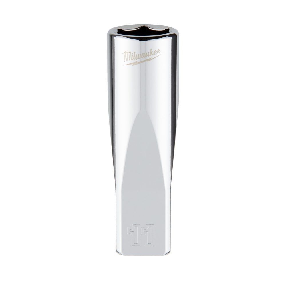 Douille a cliquet 1/4 longue 11 mm MILWAUKEE ACCESSOIRES - 4932478331