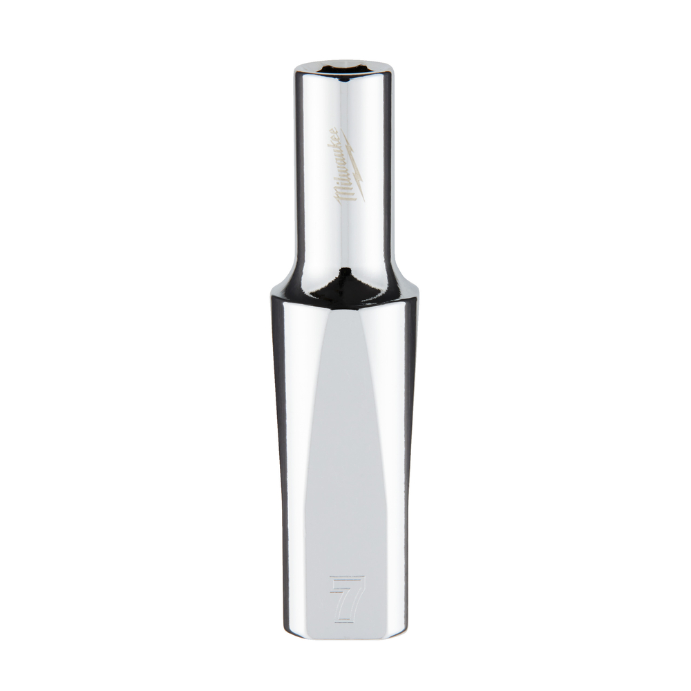 Douille a cliquet 3/8 longue 7 mm MILWAUKEE ACCESSOIRES - 4932478351