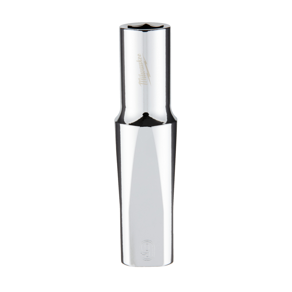 Douille a cliquet 3/8 longue 9 mm MILWAUKEE ACCESSOIRES - 4932478353