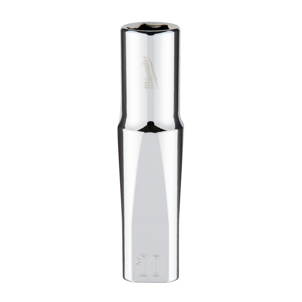 Douille a cliquet 3/8 longue 10 mm MILWAUKEE ACCESSOIRES - 4932478354