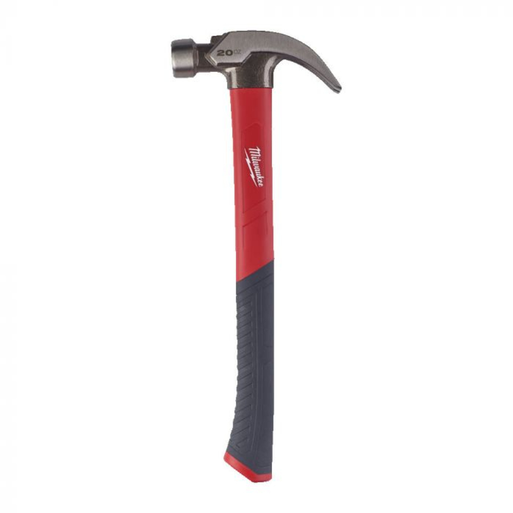 MARTEAU ARRACHE-CLOUS COUDE FIBRE DE VERRE 570g MILWAUKEE - 4932478658