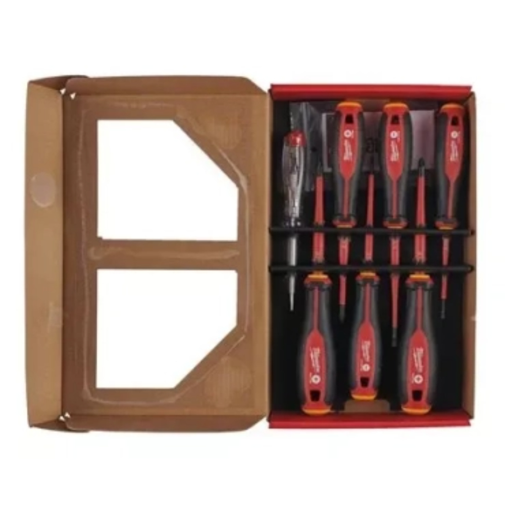 Tournevis Trilobe VDE PZ MILWAUKEE - Coffret 7 pièces - 4932478738