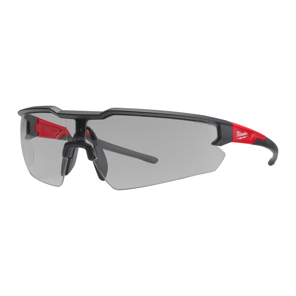 Lunettes de sécurité claires anti-buée & anti-rayure grises MILWAUKEE EPI - 4932478907