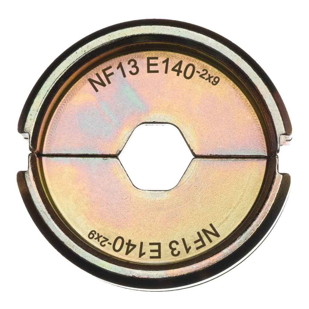 Matrice de sertissage NF13 E 140-2x9 MILWAUKEE - 4932479686