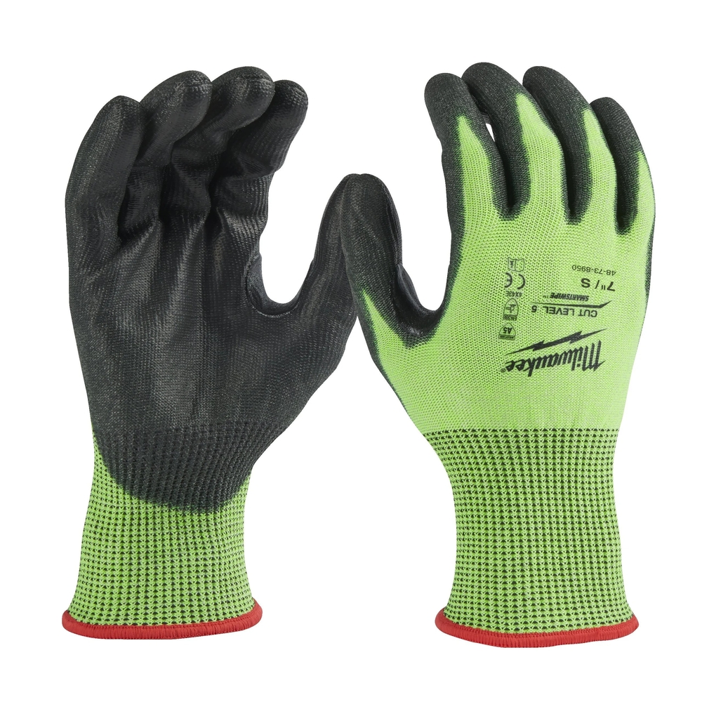 Gants Haute-visibilité Anti-coupure E - MILWAUKEE