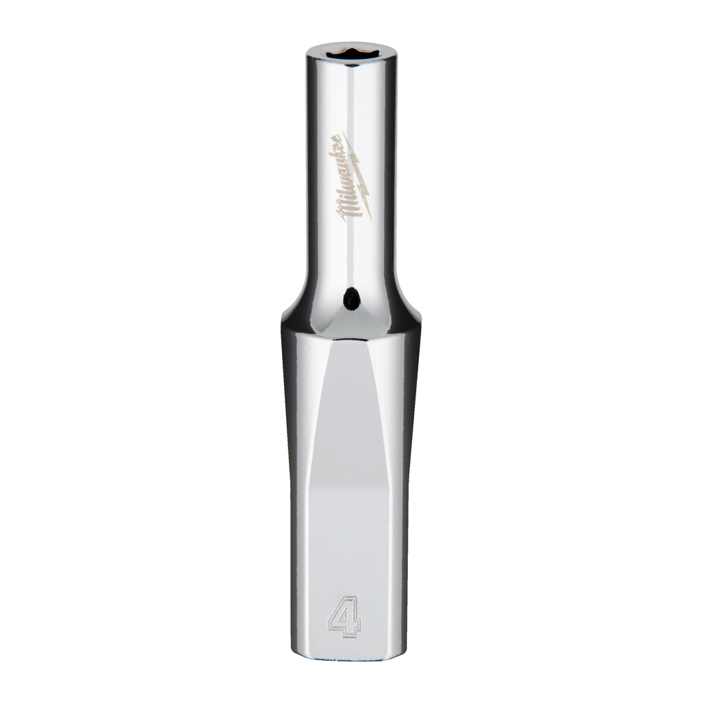 Douille a cliquet 1/4 longue 4 mm MILWAUKEE ACCESSOIRES - 4932479994