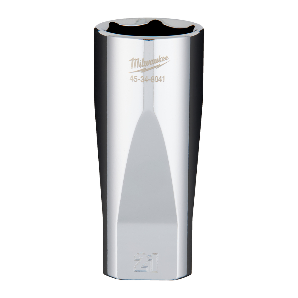 Douille a cliquet 3/8 longue 21 mm MILWAUKEE ACCESSOIRES - 4932480002
