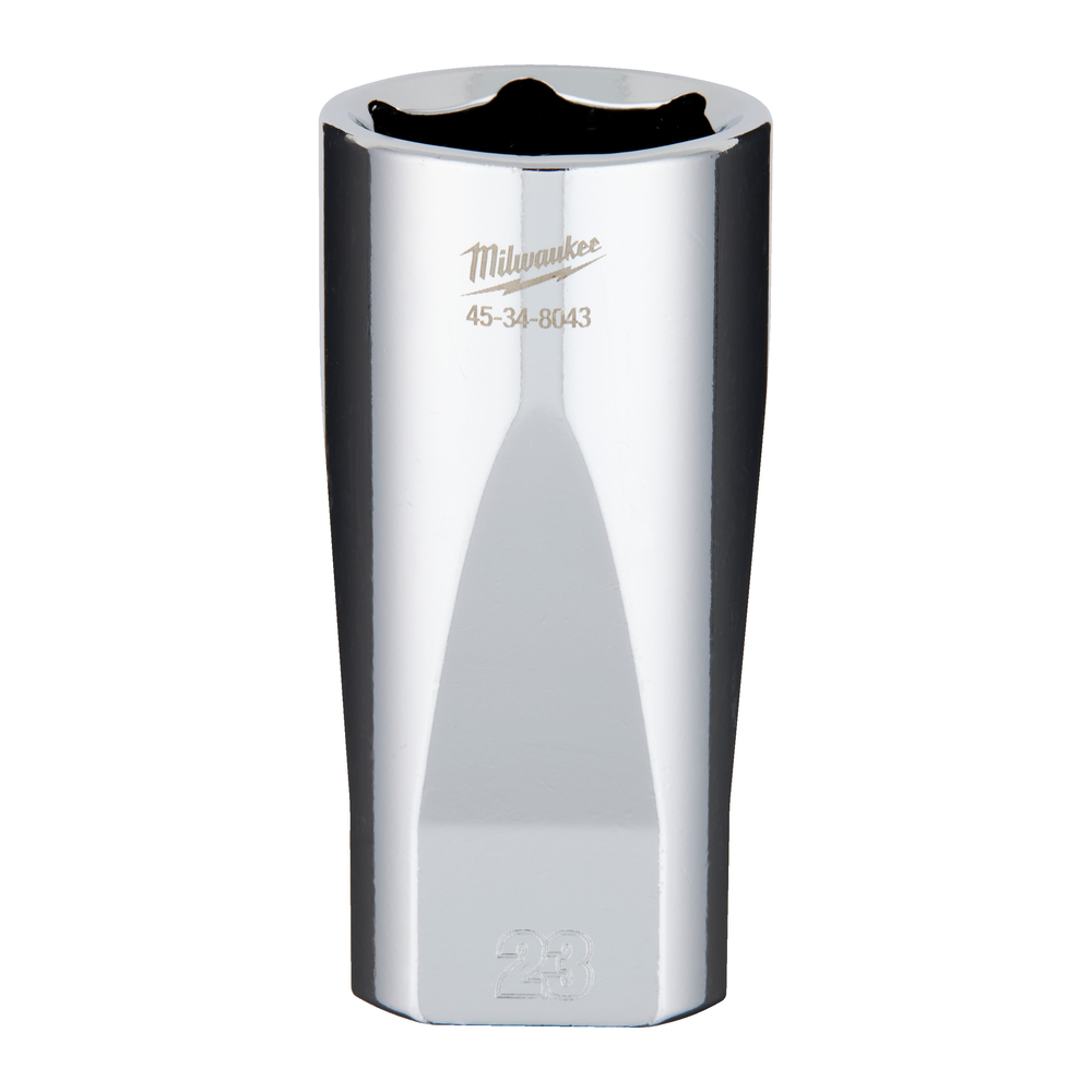 Douille a cliquet 3/8 longue 23 mm MILWAUKEE ACCESSOIRES - 4932480004